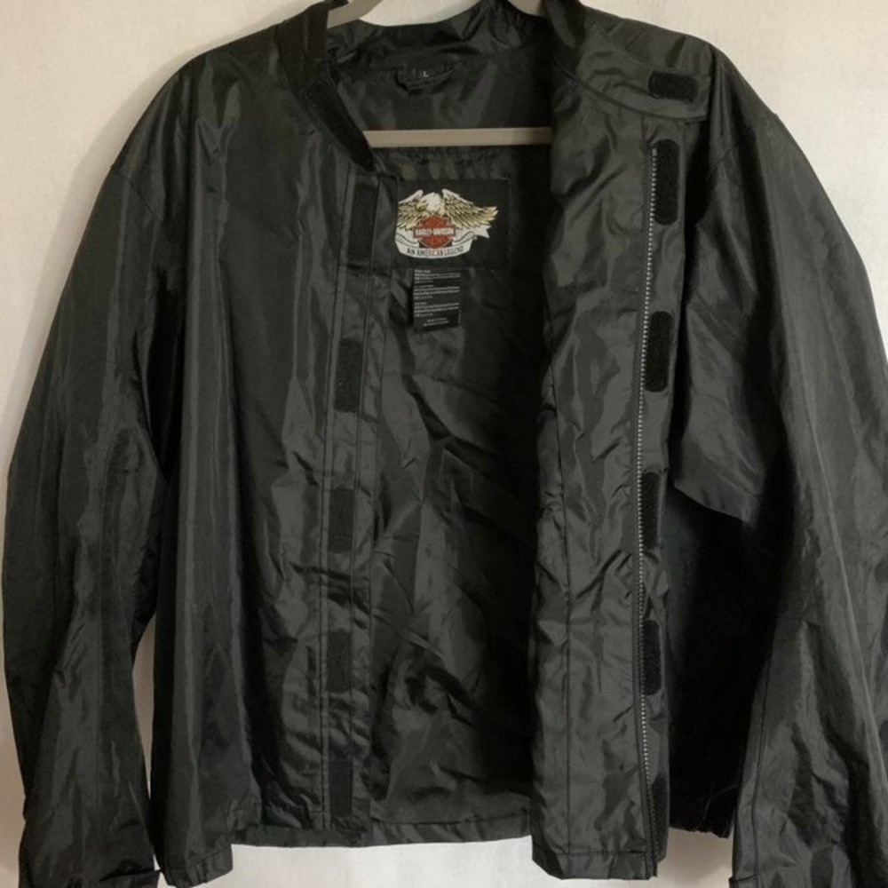 Harley-Davidson Black Liner Jacket Men's size Large